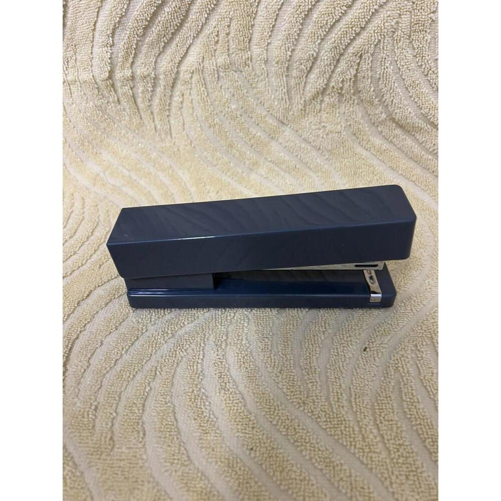 Poppin Brand Stapler Dark Gray -office desk accessory - 20 Sheet Capacity